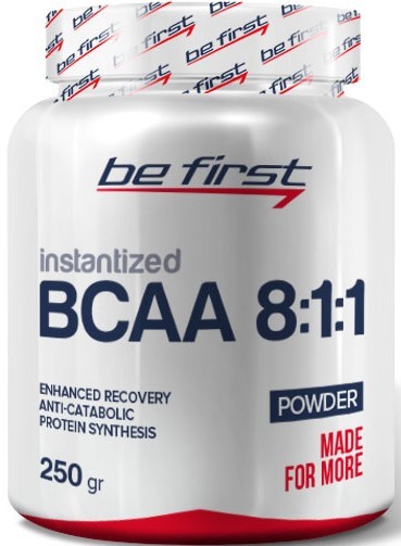 Be First BCAA 8:1:1 Instantized powder, 250 г — купить по низкой цене